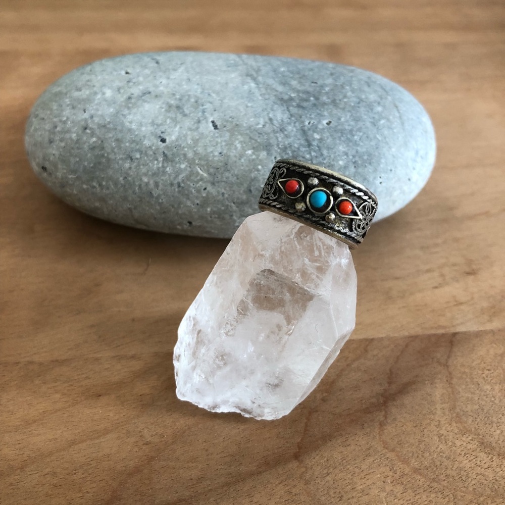 Tibetan boho ring